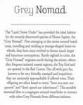 GREY NOMAD