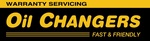 WARRANTY SERVICING OIL CHANGERS FAST & FRIENDLY