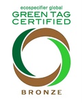 ECOSPECIFIER GLOBAL GREEN TAG CERTIFIED BRONZE GREENRATE LEVEL A ; ECOSPECIFIER GLOBAL GREEN TAG CERTIFIED SILVER GREENRATE LEVEL A ; ECOSPECIFIER GLOBAL GREEN TAG CERTIFIED GOLD GREENRATE LEVEL A ; ECOSPECIFIER GLOBAL GREEN TAG CERTIFIED PLATINUM GREENRA