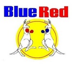 BLUE RED