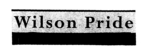 WILSON PRIDE