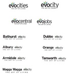 EVOCITIES THE ART OF LIVING ; EVOCITY THE ART OF LIVING ; EVOCENTRAL THE ART OF LIVING ; EVOJOBS THE ART OF LIVING ; BATHURST EVOCITY THE ART OF LIVING ; DUBBO EVOCITY THE ART OF LIVING ; ALBURY EVOCITY THE ART OF LIVING ; ORANGE EVOCITY THE ART OF LIVING