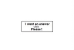 I WANT AN ANSWER CLICK PLEASE!