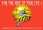 WWW.SCOOTERROOTOURS.COM FOR THE RIDE OF YOUR LIFE! ROO COUNTRY TOWN OF 1770 AUSTRALIA