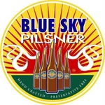 BLUE SKY PILSNER HAND CRAFTED PRESERVATIVE FREE BLUE SKY BREWERY