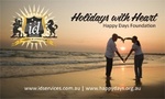 ID TRAVEL & LIFESTYLE HOLIDAYS WITH HEART HAPPY DAYS FOUNDATION WWW.IDSERVICES.COM.AU WWW.HAPPYDAYS.ORG.AU