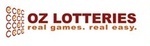 OZ LOTTERIES. REAL GAMES. REAL EASY.