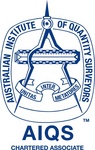 AIQS CHARTERED ASSOCIATE AUSTRALIAN INSTITUTE OF QUANTITY SURVEYORS UNITAS INTER METATORES