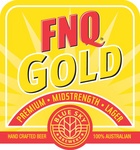 FNQ GOLD PREMIUM MIDSTRENGTH LAGER BLUE SKY BREWERY HAND CRAFTED BEER 100% AUSTRALIAN