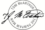 TJ MCARTHUR TOM MCARTHUR THE PAW PAW MAN