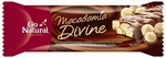 GO NATURAL TASTES GOOD, NATURALLY. MACADAMIA DIVINE AUSTRALIAN MACADAMIAS COVERED IN PURE AUSTRALIAN HONEY THEN SMOTHERED IN A SMOOTH CREAMY COATING. DIVINE!