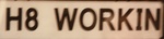 H8 WORKIN