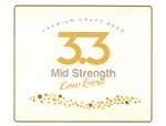 3.3 MID STRENGTH LOW CARB PREMIUM CRAFT BEER