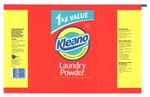 KLEANO LAUNDRY POWDER ; KLEANO DISHWASHING LIQUID ; KLEANO LAUNDRY SOAKER ; KLEANO LAUNDRY LIQUID ; KLEANO BATHROOM & TILE CLEANER ; KLEANO MULTI PURPOSE SPRAY CLEANER ; KLEANO WINDOW CLEANER