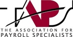 TAPS THE ASSOCIATION FOR PAYROLL SPECIALISTS