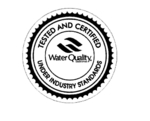WATER QUALITY ASSOCIATION TESTED AND CERTIFIED UNDER INDUSTRY STANDARDS