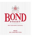 BOND STREET EST. 1872 INTERNATIONAL RED 20 CIGARETTES