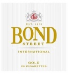 BOND STREET EST. 1872 INTERNATIONAL GOLD 20 CIGARETTES