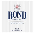 BOND STREET EST. 1872 INTERNATIONAL BLUE 26 CIGARETTES