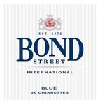BOND STREET EST. 1872 INTERNATIONAL BLUE 20 CIGARETTES