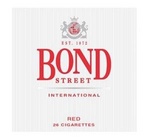 BOND STREET EST. 1872 INTERNATIONAL RED 26 CIGARETTES