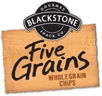 BLACKSTONE GOURMET SNACK CO. FIVE GRAINS WHOLEGRAIN CHIPS