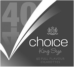 PM CHOICE KING SIZE 40 FULL FLAVOUR CIGARETTES