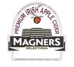 WM MAGNER OF CLONMEL, IRELAND PREMIUM IRISH APPLE CIDER IMPORTED MAGNERS SELECTIONS GENUINE IRISH CIDER SINCE 1935