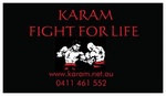 KARAM FIGHT FOR LIFE WWW.KARAM.NET.AU