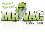 GUTTERS BLOCKED? MR VAC CLEAN... SAFE