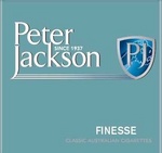 PJ PETER JACKSON SINCE 1937 FINESSE CLASSIC AUSTRALIAN CIGARETTES