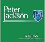 PJ PETER JACKSON SINCE 1937 MENTHOL CLASSIC AUSTRALIAN CIGARETTES