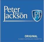 PJ PETER JACKSON SINCE 1937 ORIGINAL CLASSIC AUSTRALIAN CIGARETTES