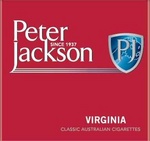 PJ PETER JACKSON SINCE 1937 VIRGINIA CLASSIC AUSTRALIAN CIGARETTES