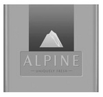 ALPINE UNIQUELY FRESH
