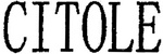 CITOLE