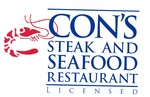 CON'S STEAK AND SEAFOOD RESTAURANT LICENSED