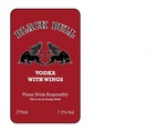 BLACK BULL VODKA WITH WINGS PLEASE DRINK RESPONSIBLY THIS IS NOT AN ; ENERGY DRINK