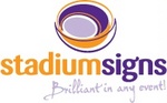 STADIUMSIGNS BRILLIANT IN ANY EVENT!