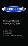 BOXERS CORP
