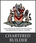 THE AUSTRALIAN INSTITUTE OF BUILDING INCORPORATED BY ROYAL CHARTER ADVANCE THROUGH LEARNING CHARTERED BUILDER
