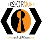 LESSORMORE MOREPEOPLEPOWERMORE