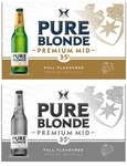 PURE BLONDE PREMIUM MID FULL FLAVOURED GALAXY HOPS