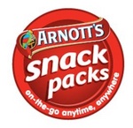 ARNOTT'S SNACK PACKS ON-THE-GO ANYTIME, ANYWHERE