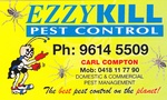 EZZYKILL PEST CONTROL CARL COMPTON DOMESTIC & COMMERCIAL PEST MANAGEMENT THE BEST PEST CONTROL ON THE PLANET!