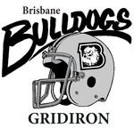 B BRISBANE BULLDOGS GRIDIRON