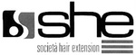 S SHE SOCIETA HAIR EXTENSION