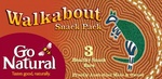 WALKABOUT SNACK PACK GO NATURAL TASTES GOOD, NATURALLY. 3 HEALTHY SNACK BARS PROUDLY AUSTRALIAN MADE & OWNED