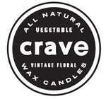 CRAVE VEGETABLE VINTAGE FLORAL ALL NATURAL WAX CANDLES