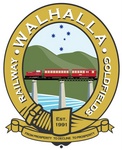 RAILWAY WALHALLA GOLDFIELDS EST. 1991 FROM PROSPERITY TO DECLINE TO PROSPERITY